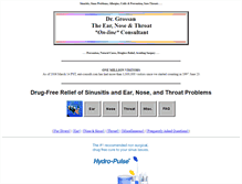 Tablet Screenshot of ent-consult.com